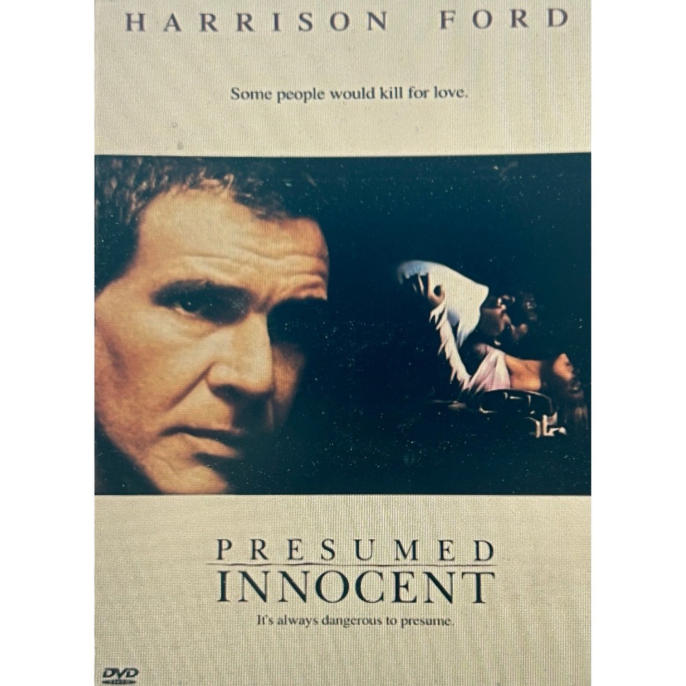 Presumed Innocent DVD Disc Only Harrison Ford Legal Thriller Movie Tested Works